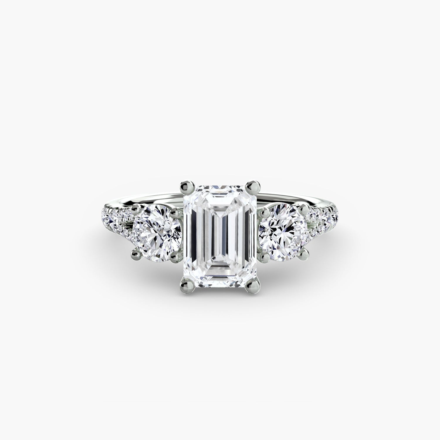 Setting Gold with Fine Diamond – back view