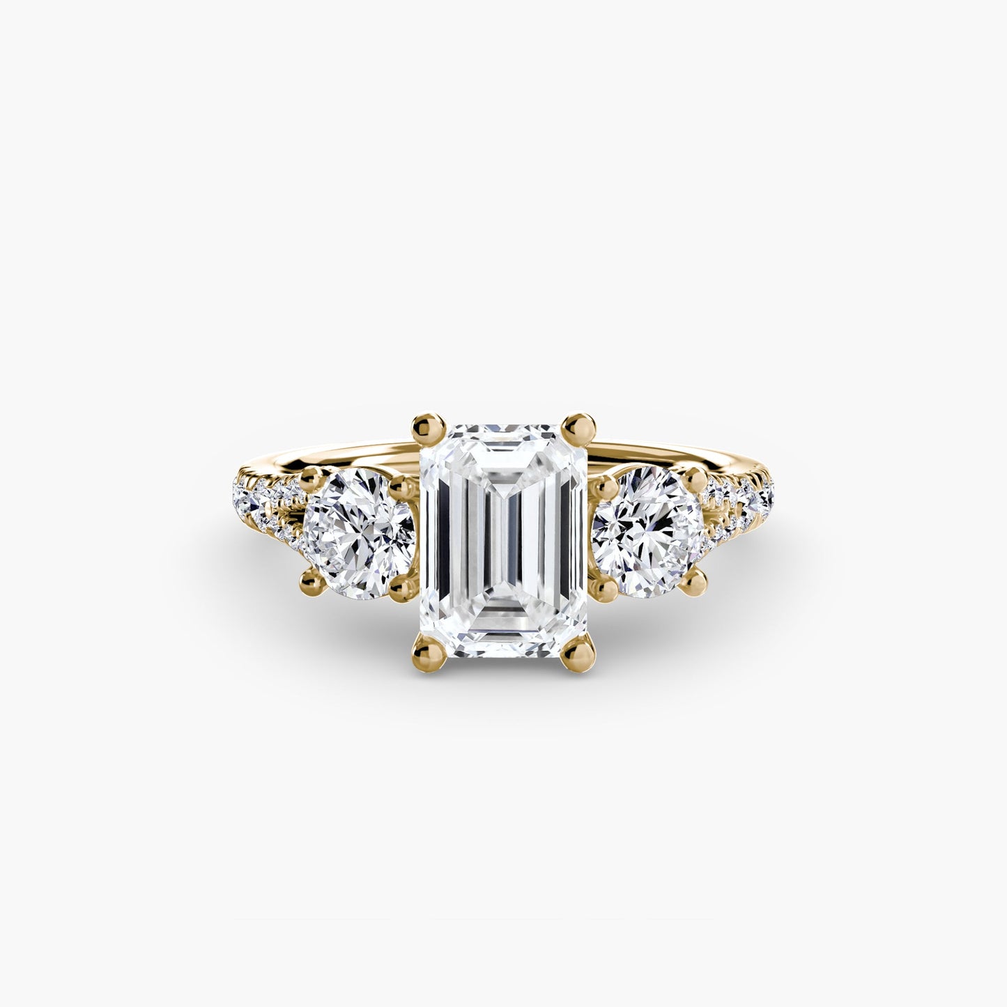 Luxury Setting 0.77 ct – back view