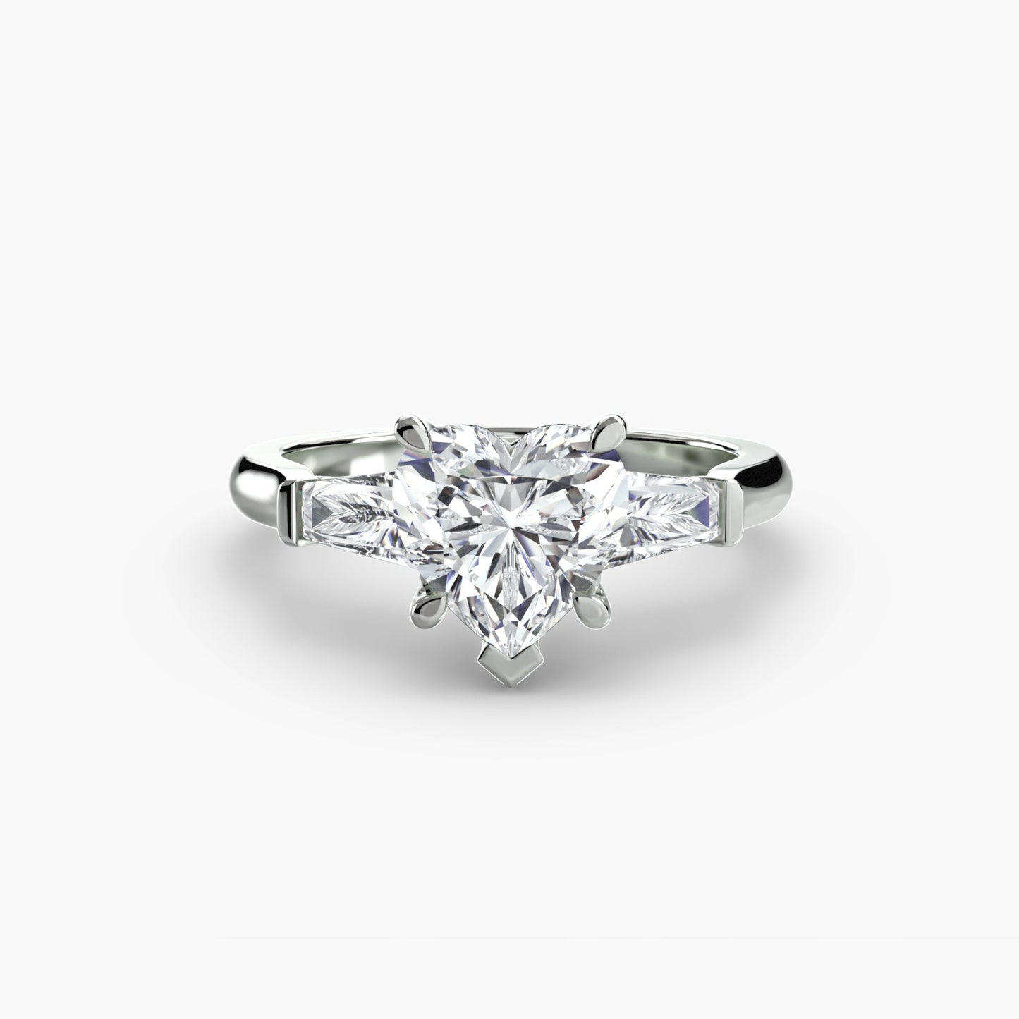 Fine Diamond Setting 0.70-ct Gold – detail view