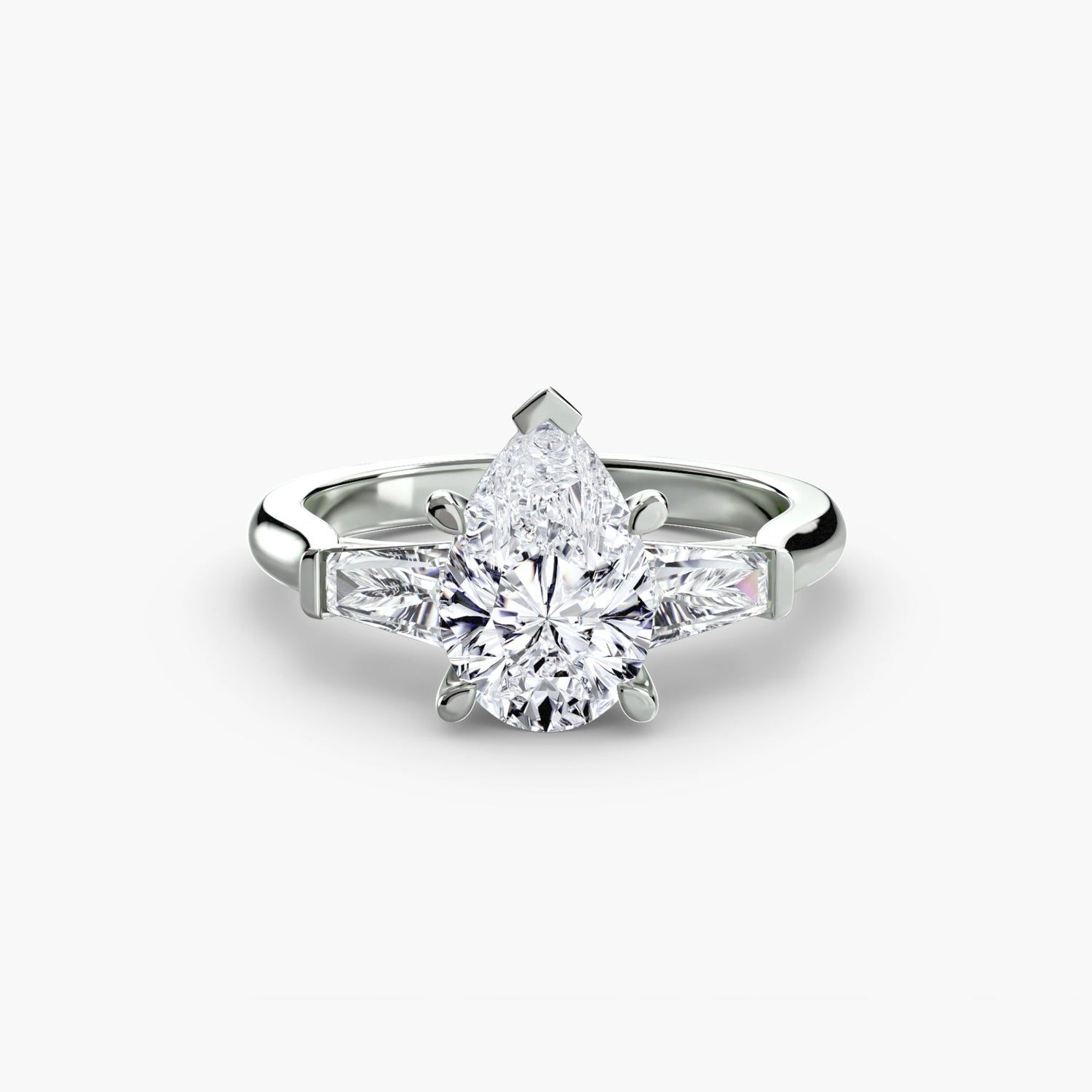 Designer Fine Diamond Setting 0.70 ct – top view