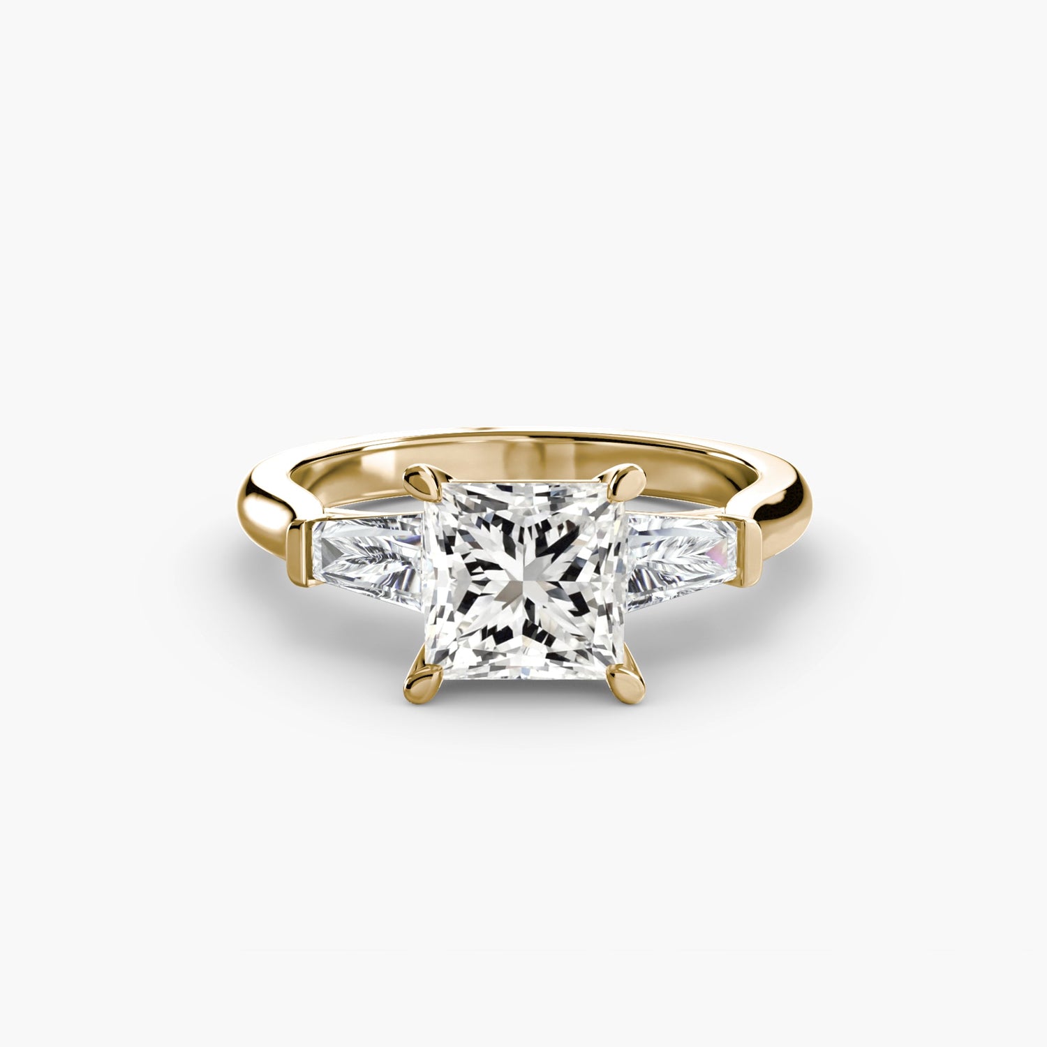 Fine Diamond Setting 0.70-ct Gold – front view