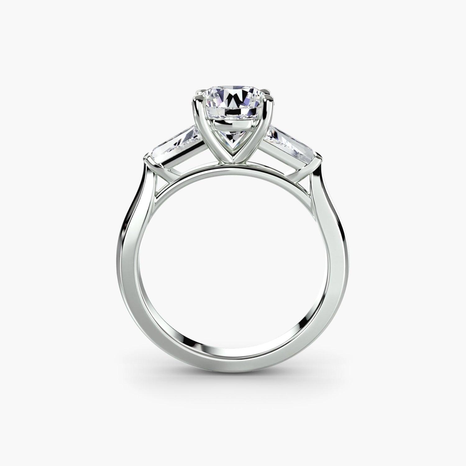 Setting Gold with Fine Diamond – front view