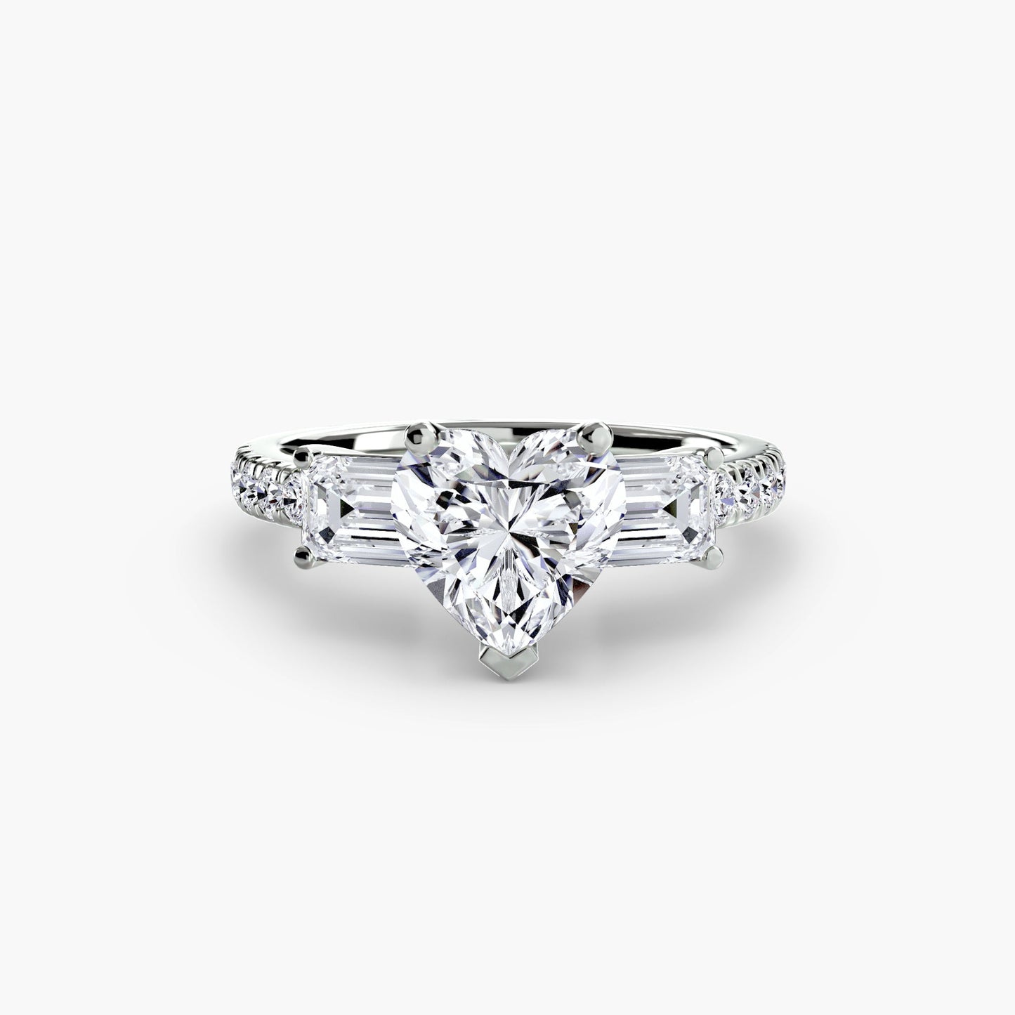 Brilliant Brilliant Diamond Setting 0.89 ct – detail view