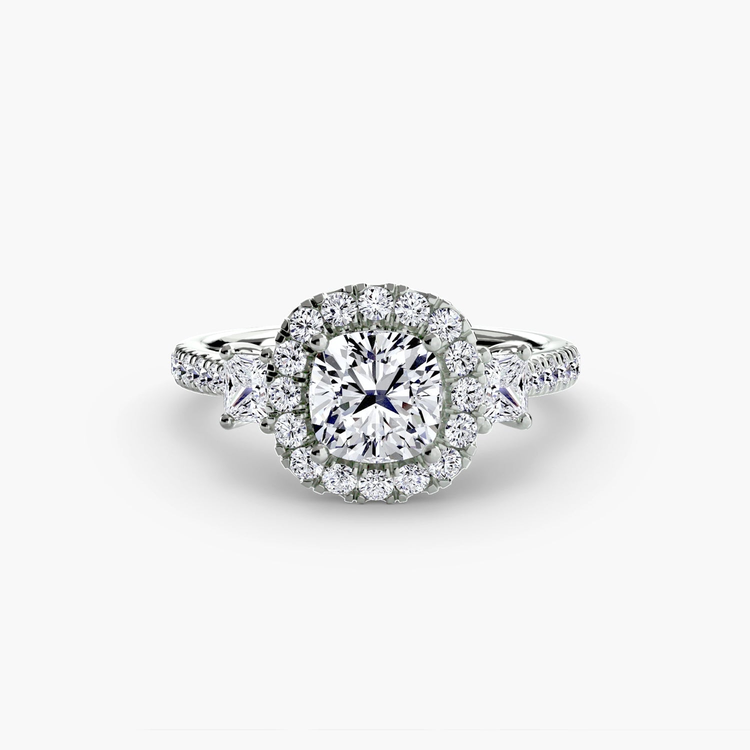 Artisan Brilliant Diamond Setting 0.69 ct – angle view