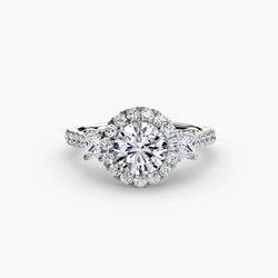 Brilliant Diamond Round Brilliant Setting 0.69 ct – Gold