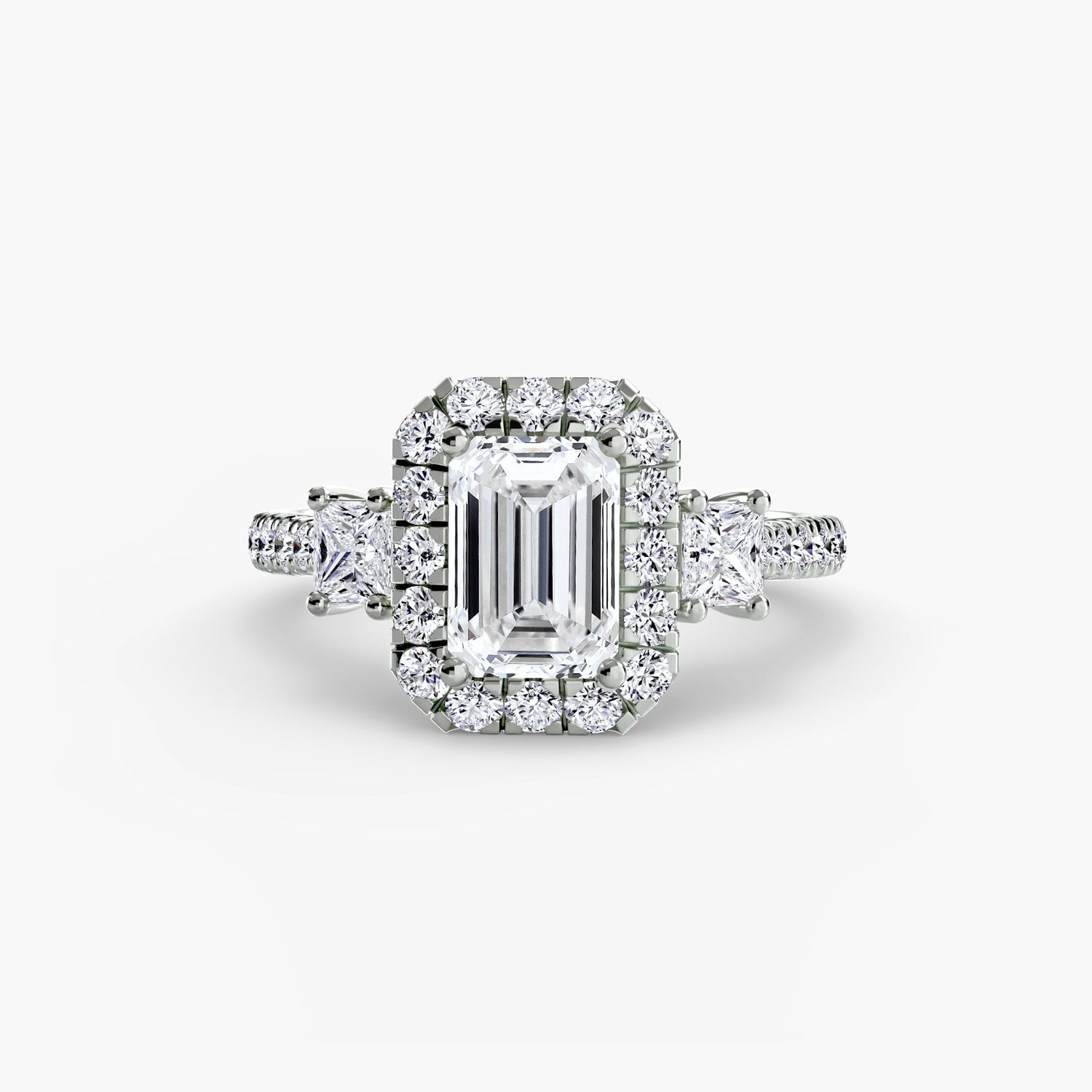 Setting Gold with Brilliant Diamond – back view