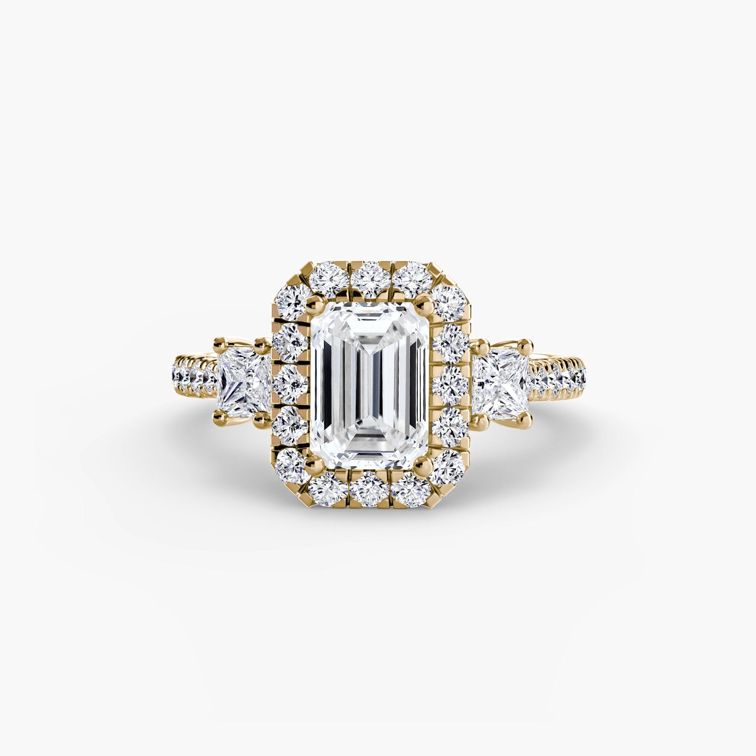 Artisan Brilliant Diamond Setting 0.69 ct – back view