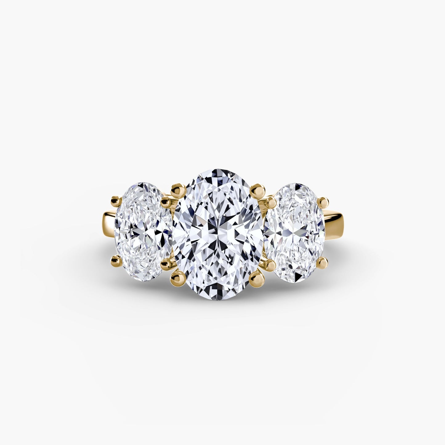 Gemstone Setting -ct Gold – top view