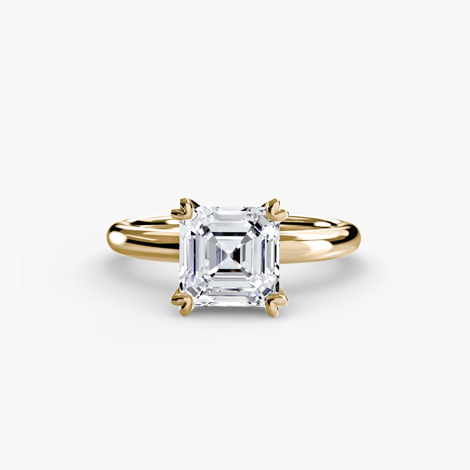 Setting Gold with Fine Diamond – close-up