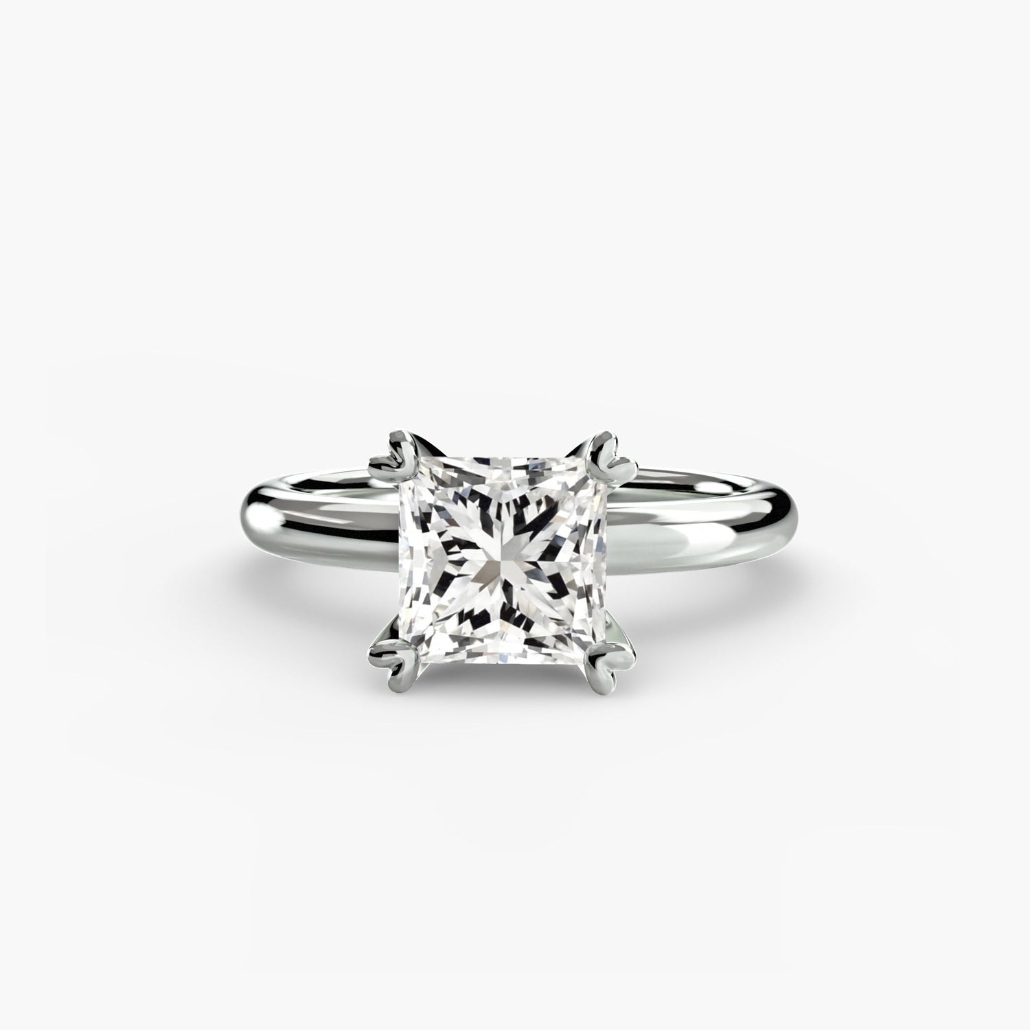 Setting Gold with Fine Diamond – side view