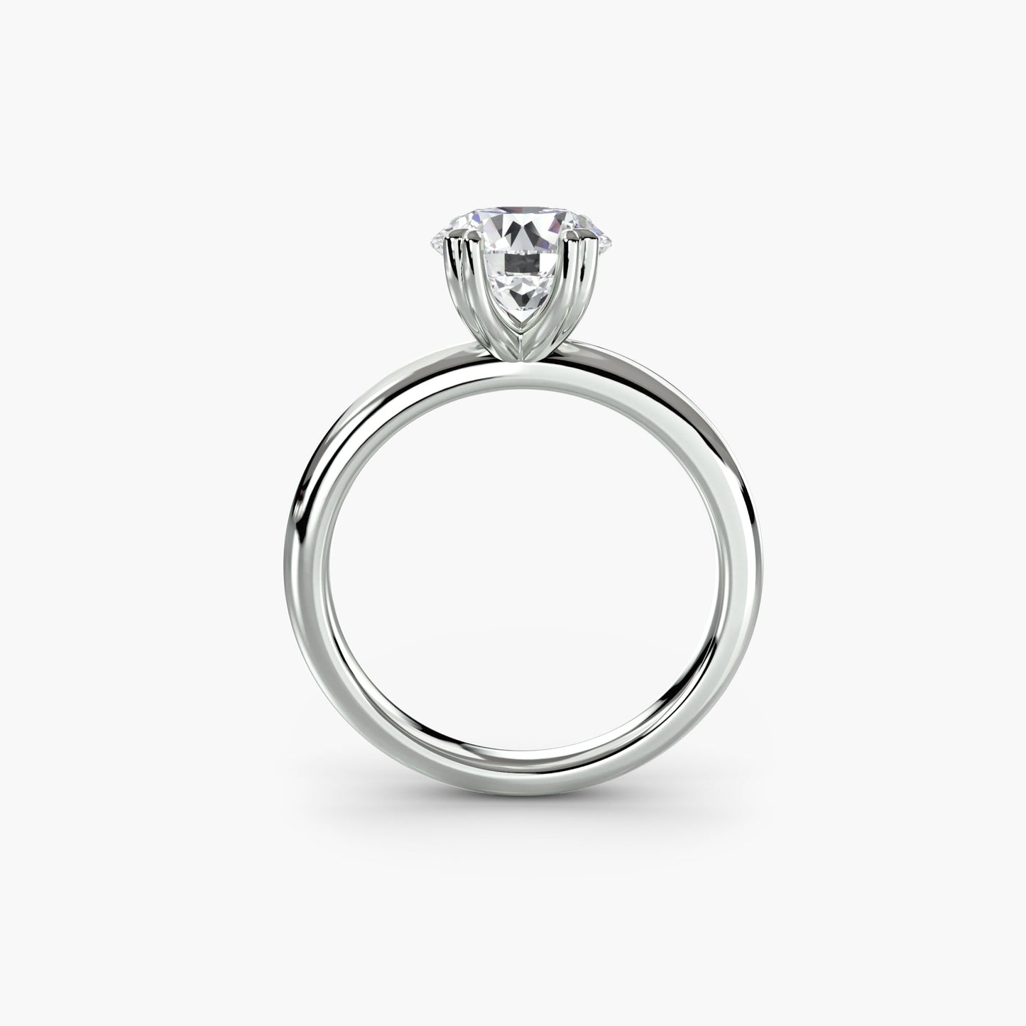 Fine Diamond Setting -ct Gold – front view
