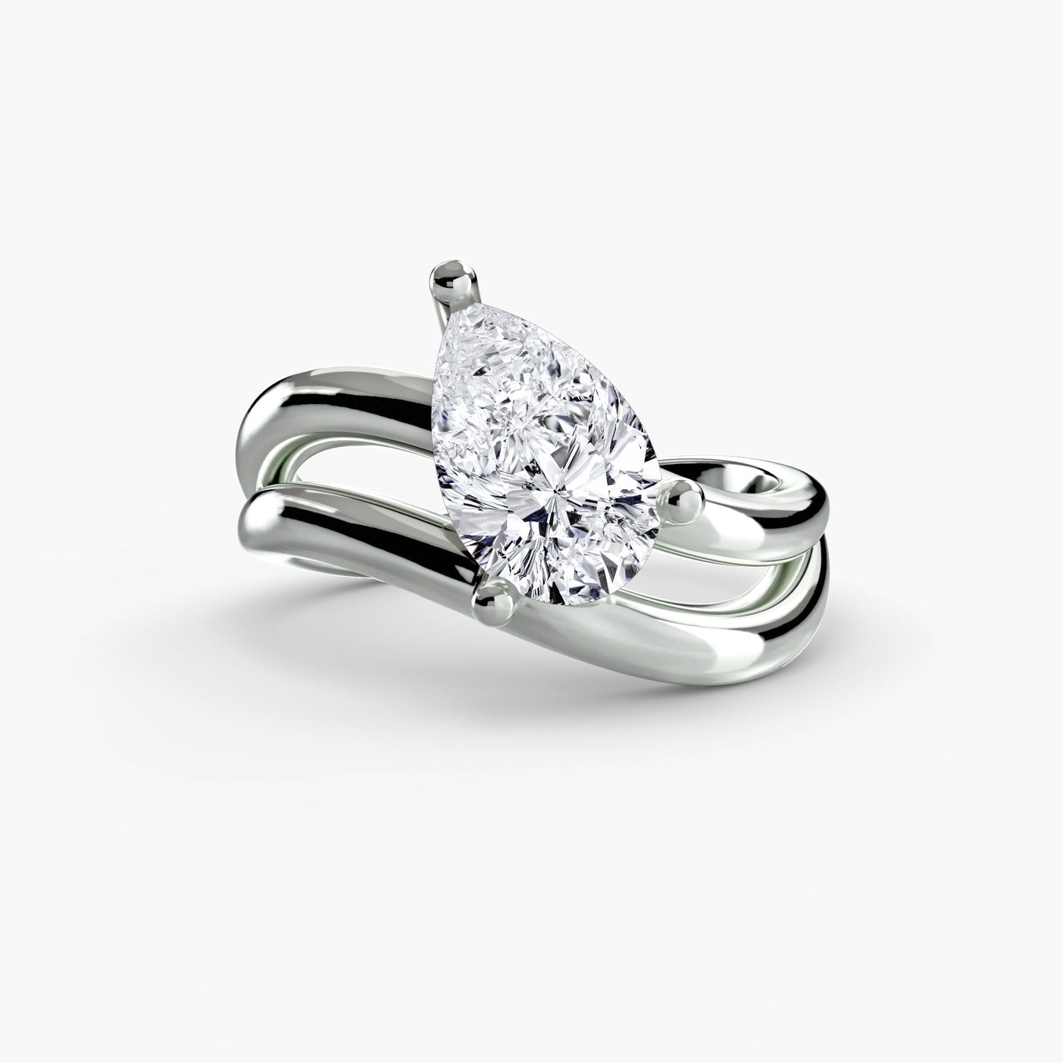 Sophisticated Brilliant Diamond Setting ct – main view