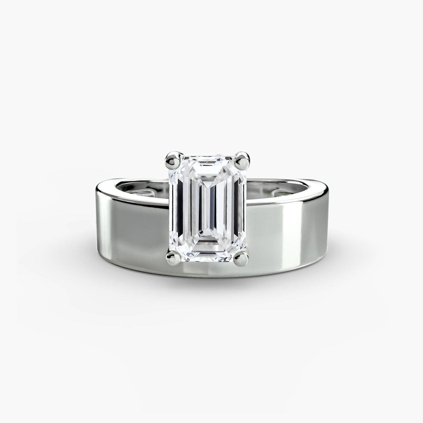 Setting Gold with Precious Stone – profile view