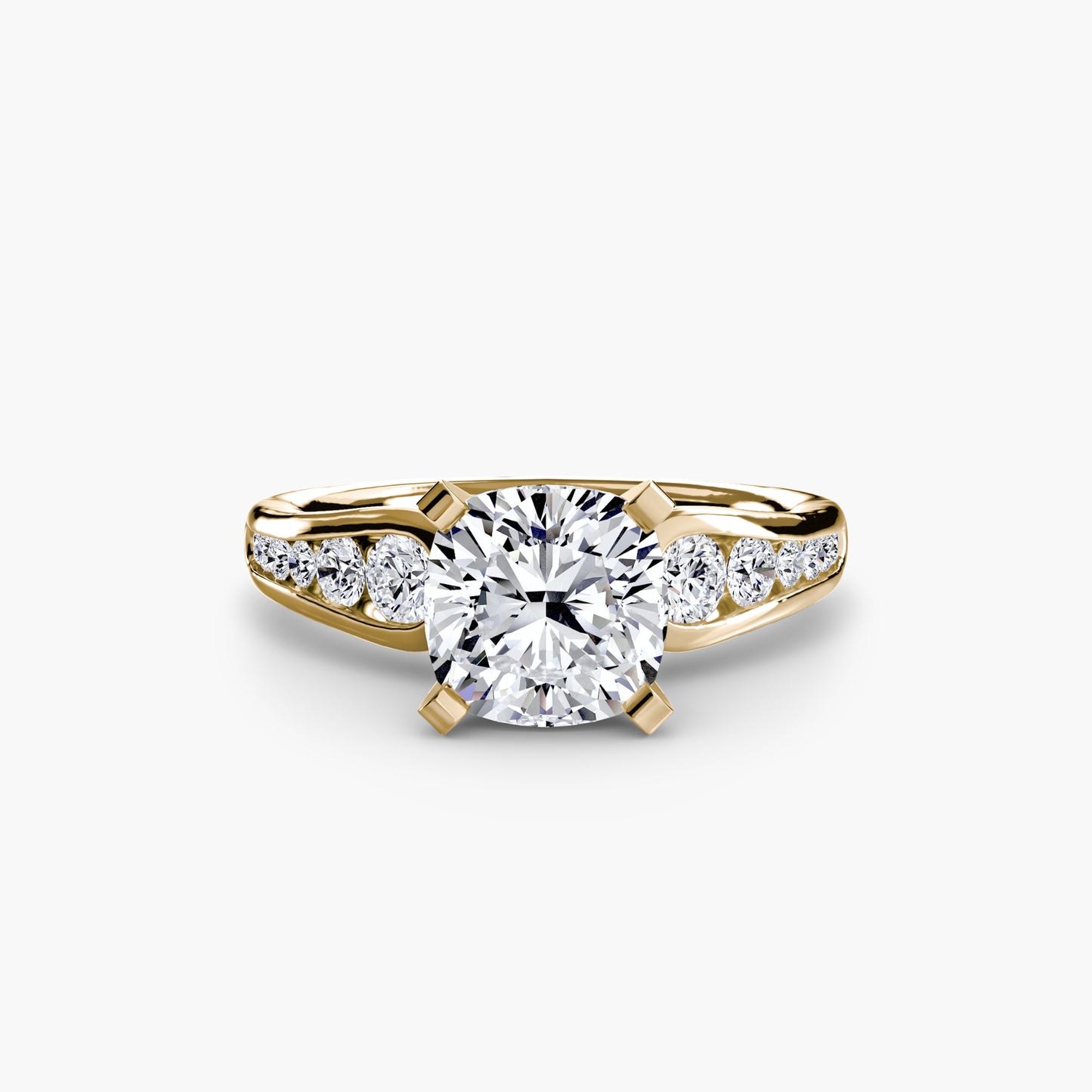 Genuine Precious Stone Setting – side view