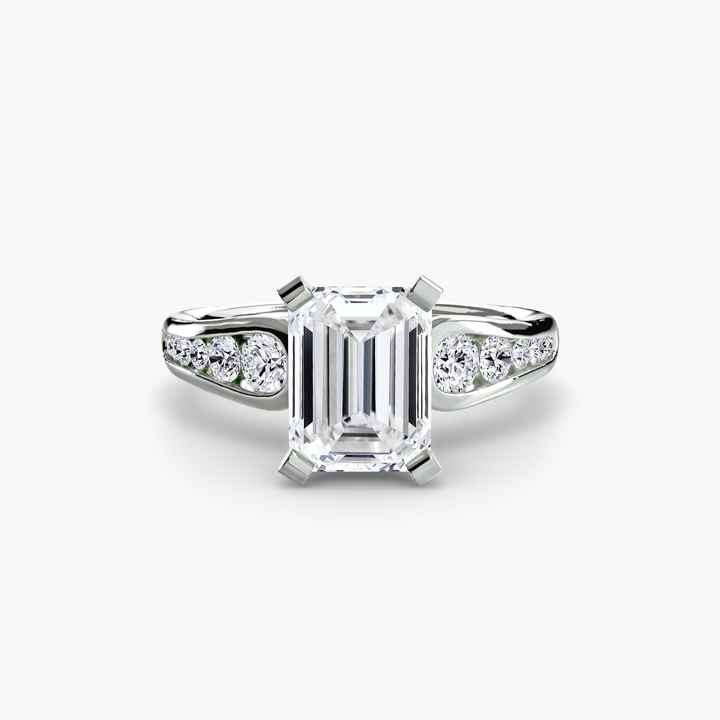 Genuine Precious Stone Setting – back view