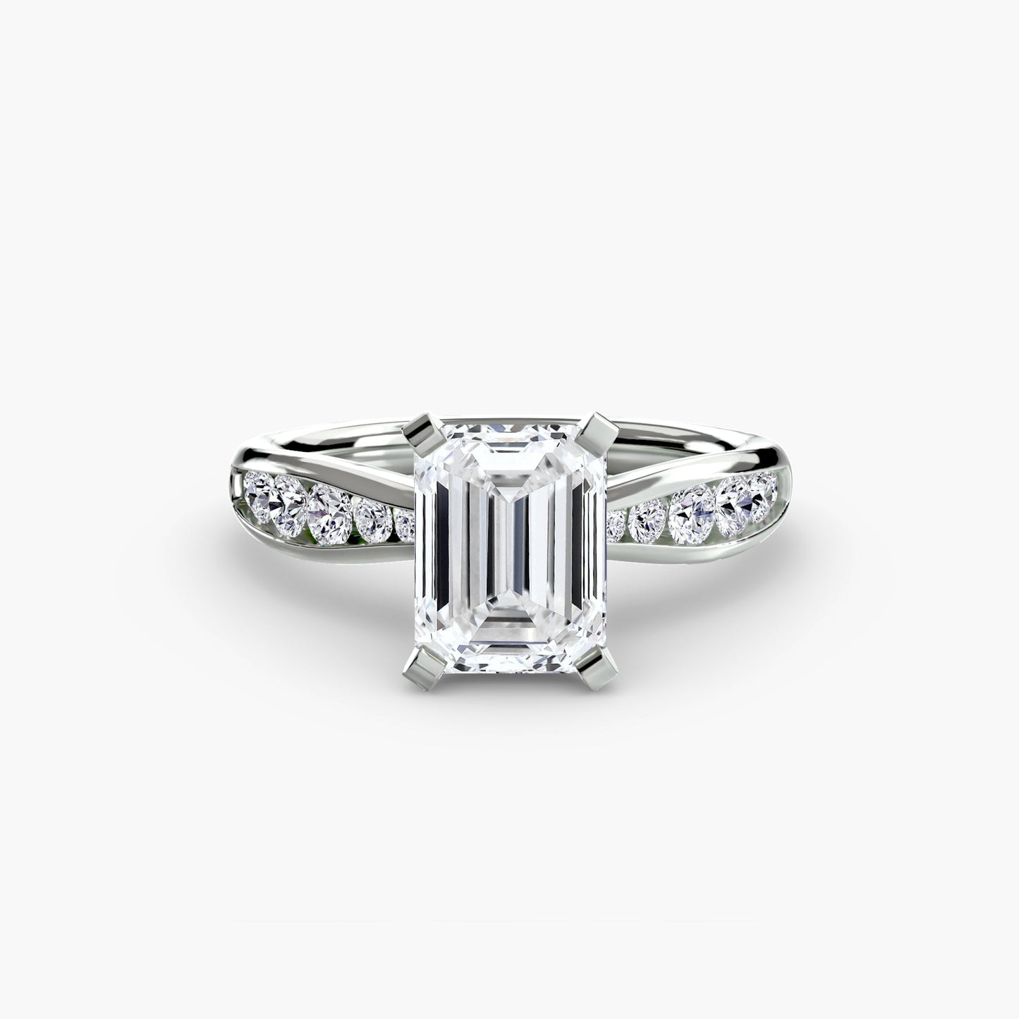 Setting Gold with Gemstone – back view