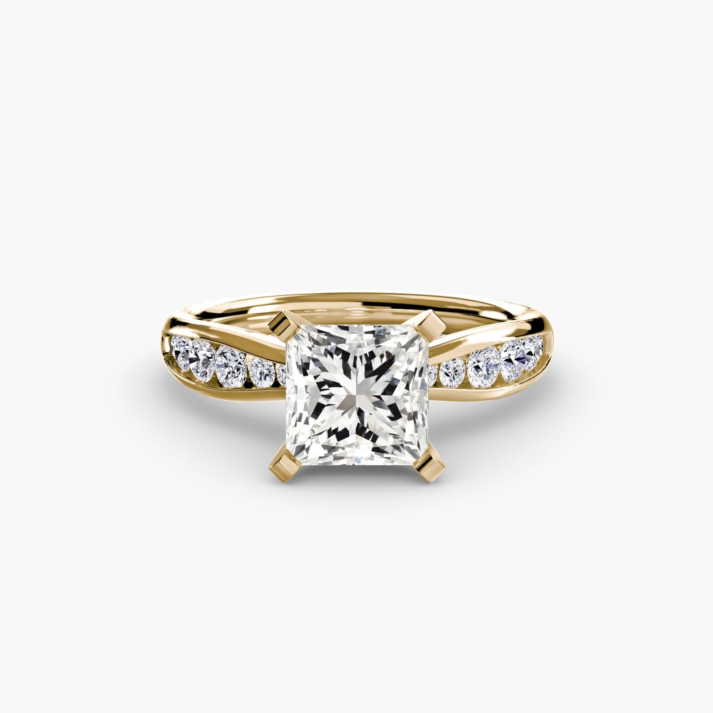 Authentic Gemstone Setting – side view