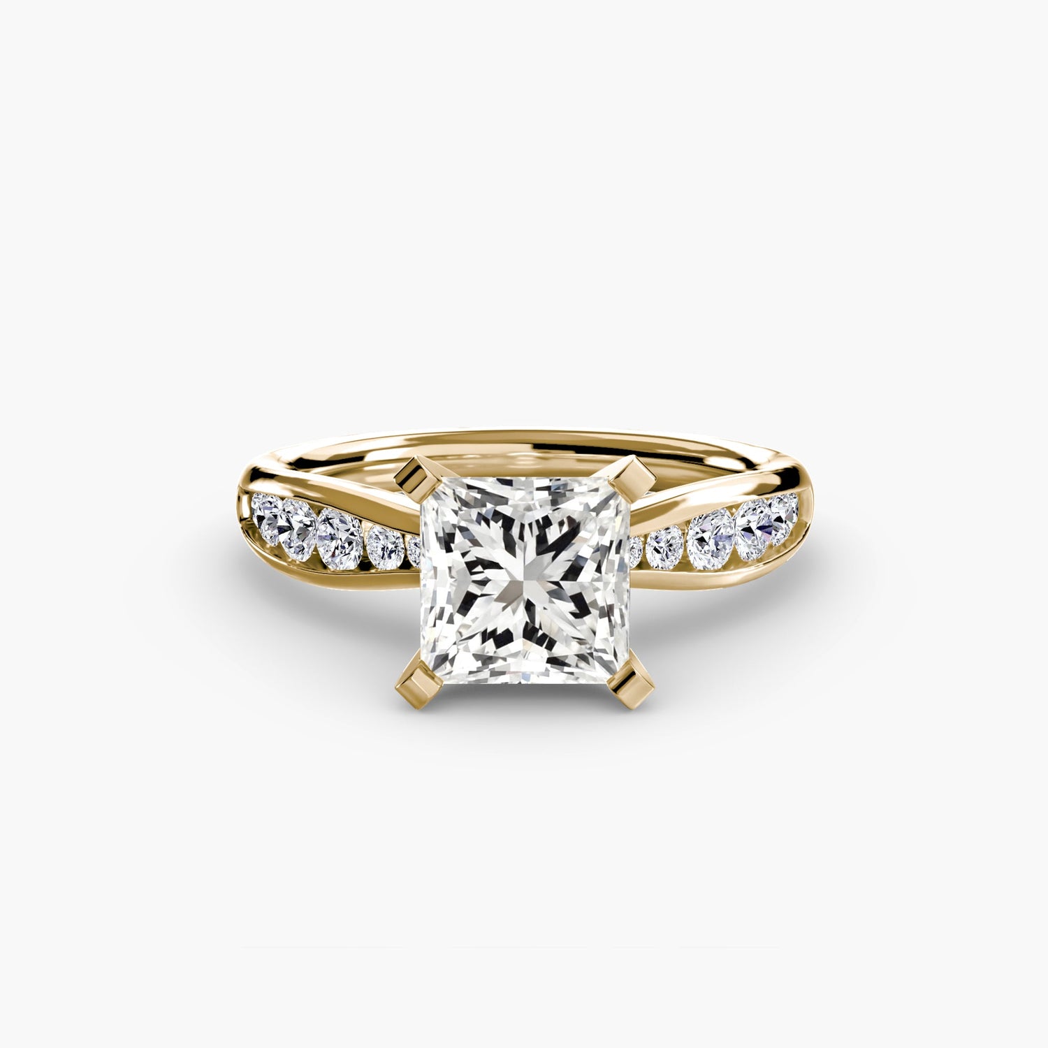 Authentic Gemstone Setting – side view