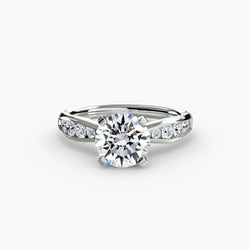 Gold Pavé Gemstone Setting ct