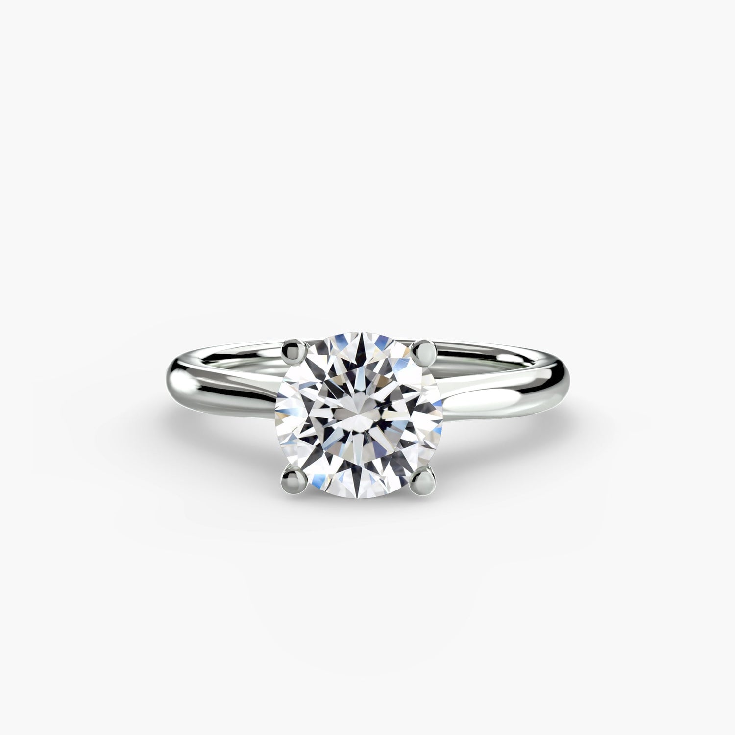 Radiant Fine Diamond Setting ct – main view