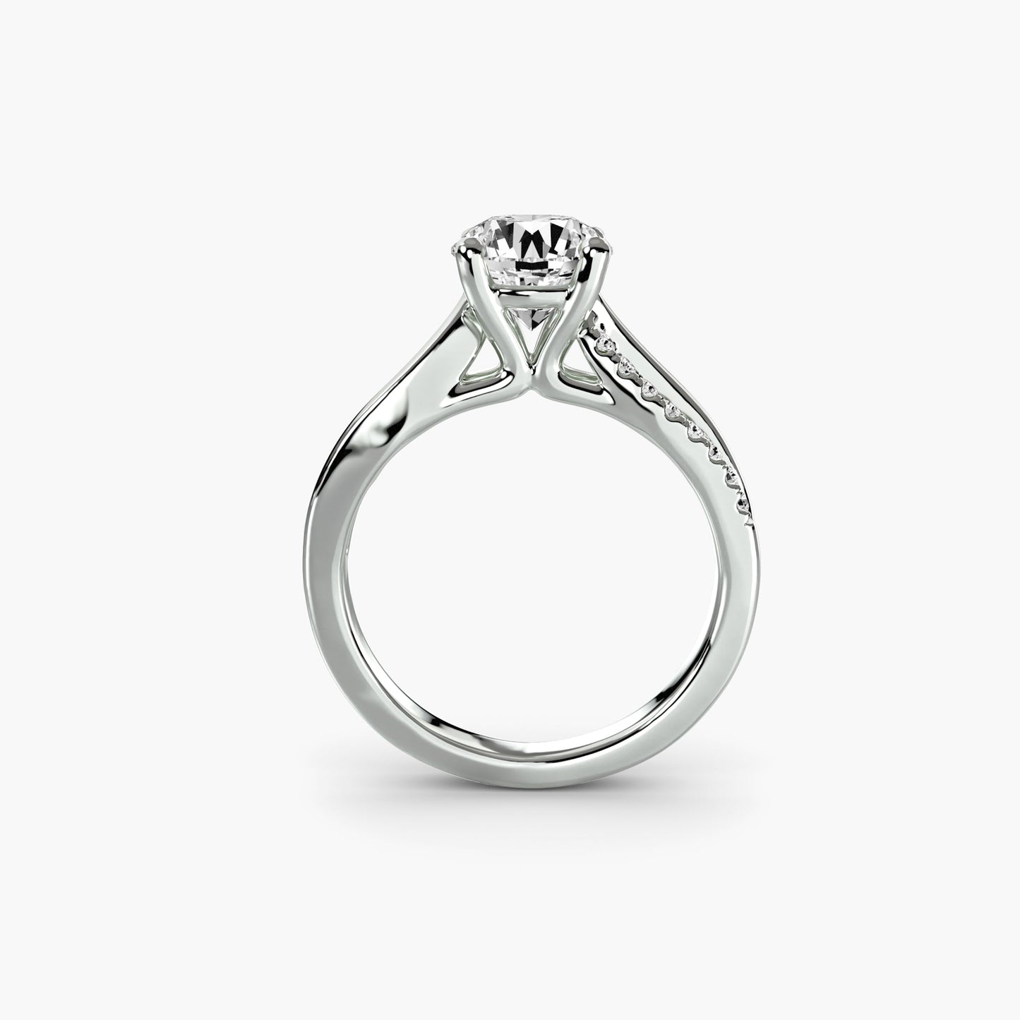 Sparkling Gemstone Setting ct – front view