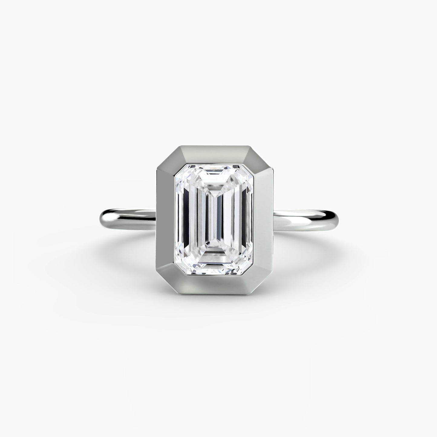 Gemstone Setting -ct Gold – back view