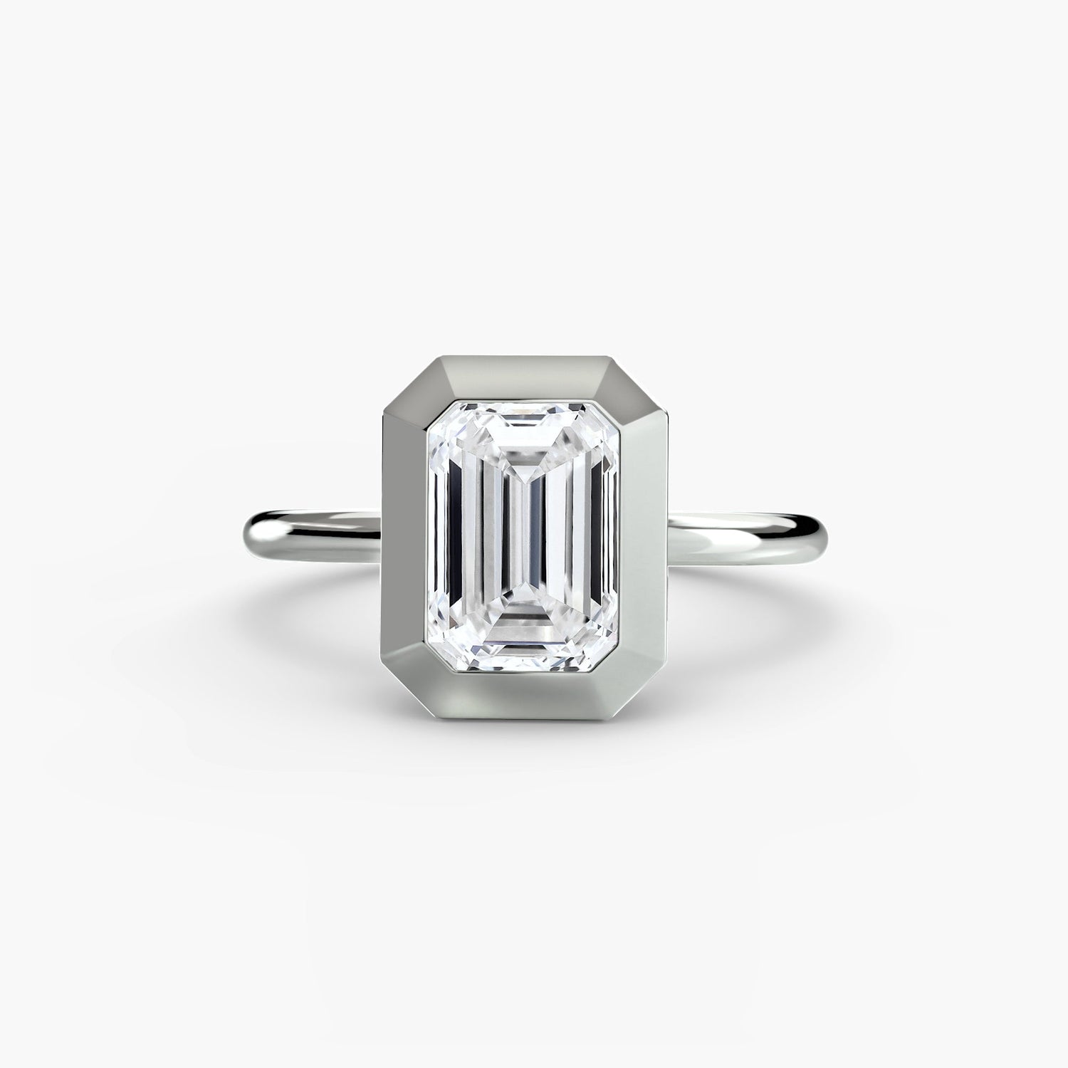 Gemstone Setting -ct Gold – back view