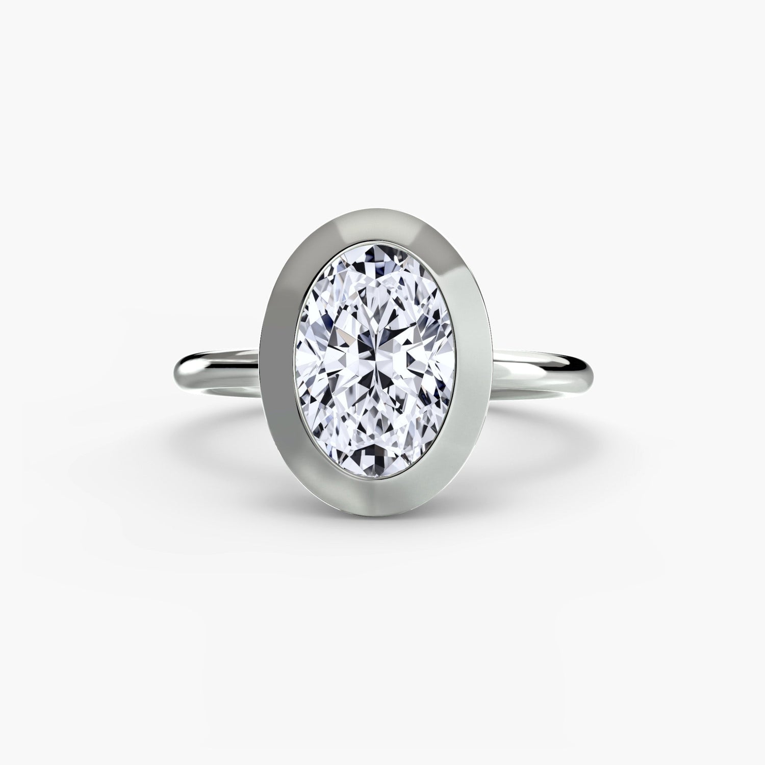 Authentic Gemstone Setting ct Gold – profile view