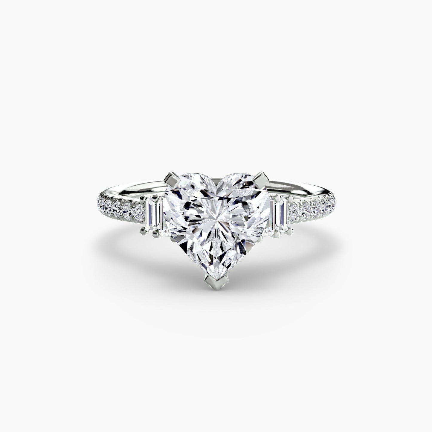 Earth-Mined Gemstone Setting – detail view