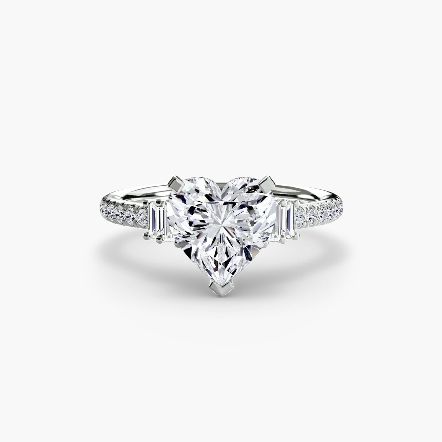 Earth-Mined Gemstone Setting – detail view