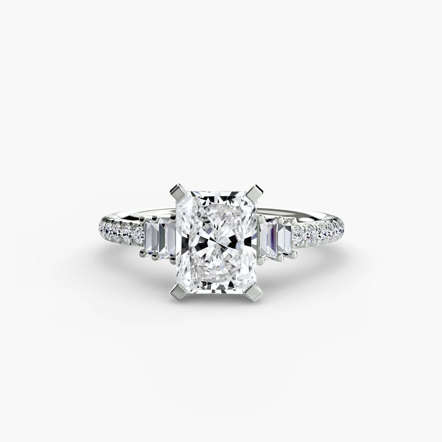 Earth-Mined Gemstone Setting – alternate view