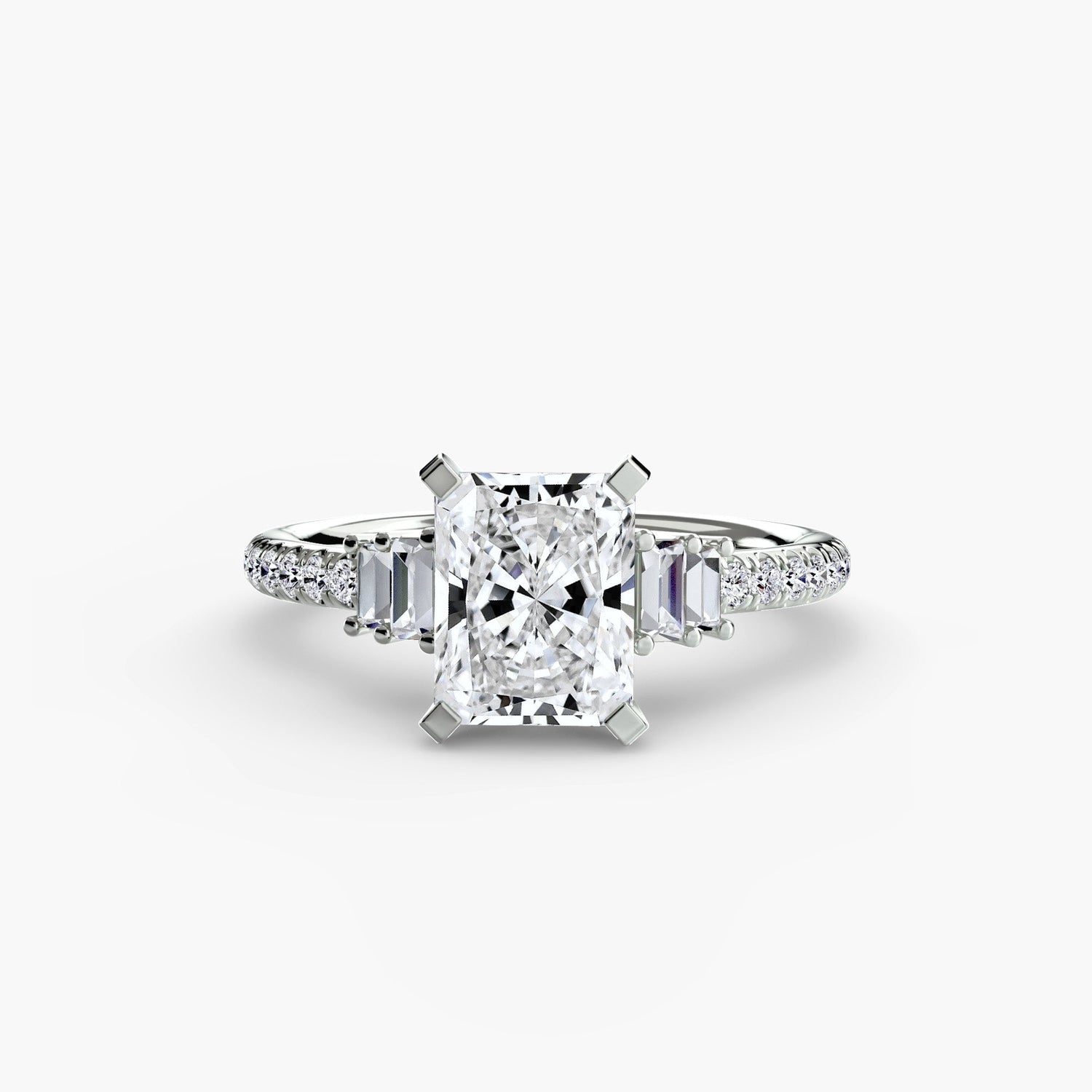 Earth-Mined Gemstone Setting – alternate view