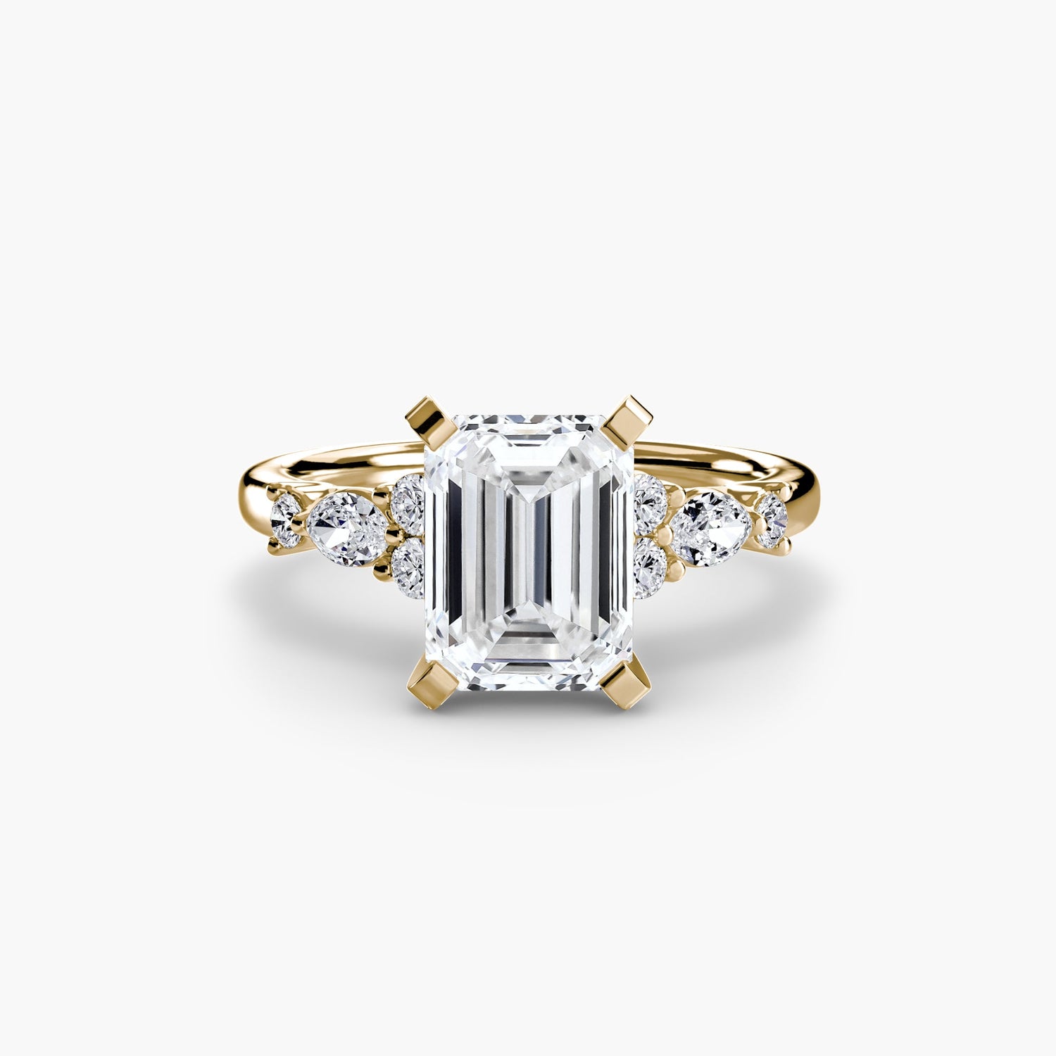 Artisan Precious Stone Setting ct – back view