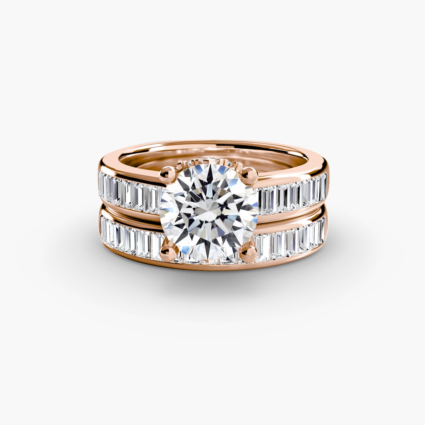 Fine Diamond Setting 1.08-ct Gold – close-up