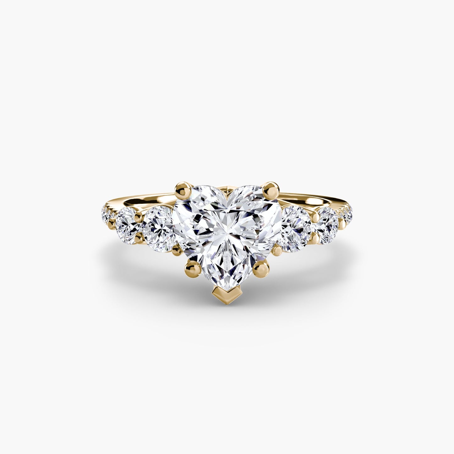 Fine Brilliant Diamond Setting 0.49 ct – detail view