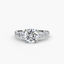 Fine Pavé Brilliant Diamond Setting – 0.49 ct Gold