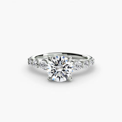 Gold Setting with Diamond – 0.45 ct