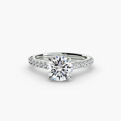 Pavé Setting – Gemstone ct Gold