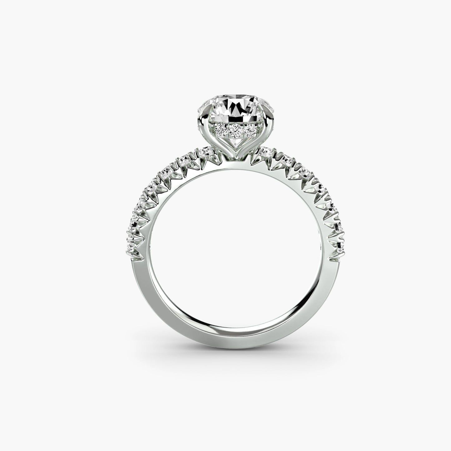 Genuine Gemstone Setting – front view
