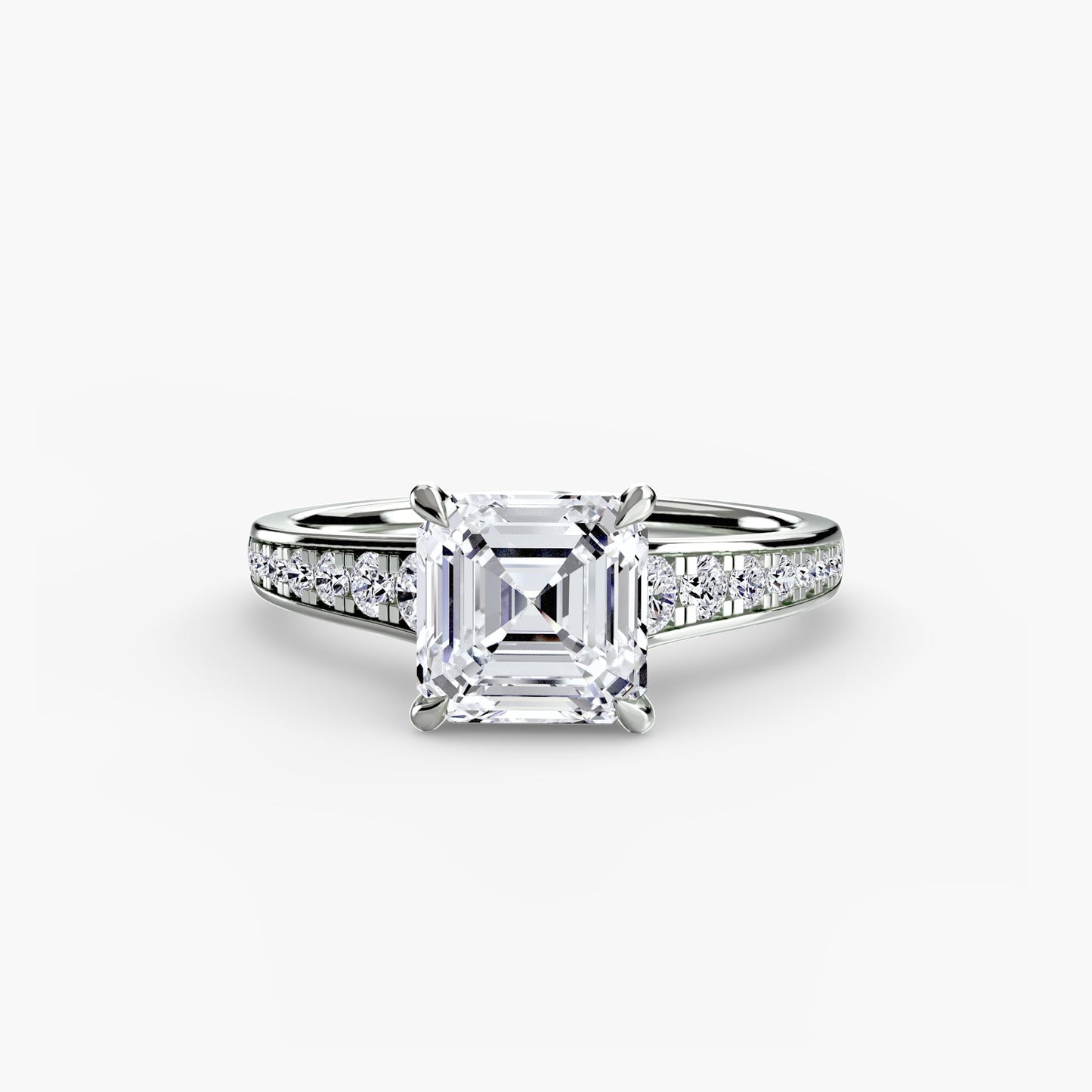 Setting Gold with Precious Stone – close-up