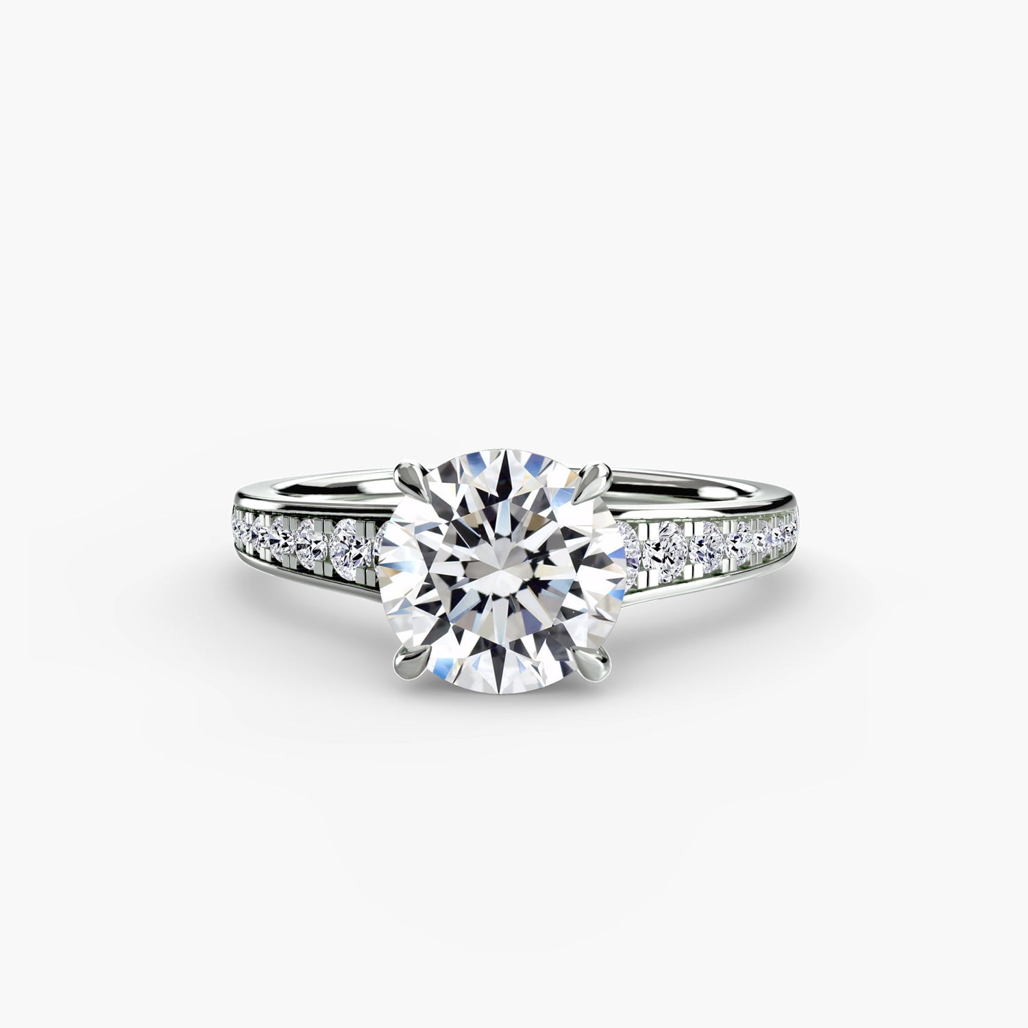 Earth-Mined Precious Stone Setting ct Gold – main view