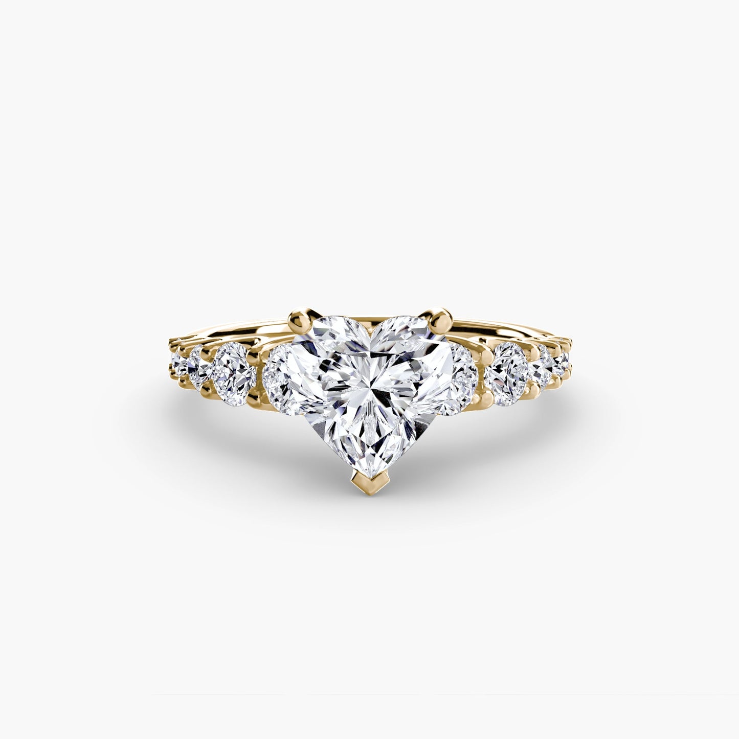 Natural Brilliant Diamond Setting – detail view
