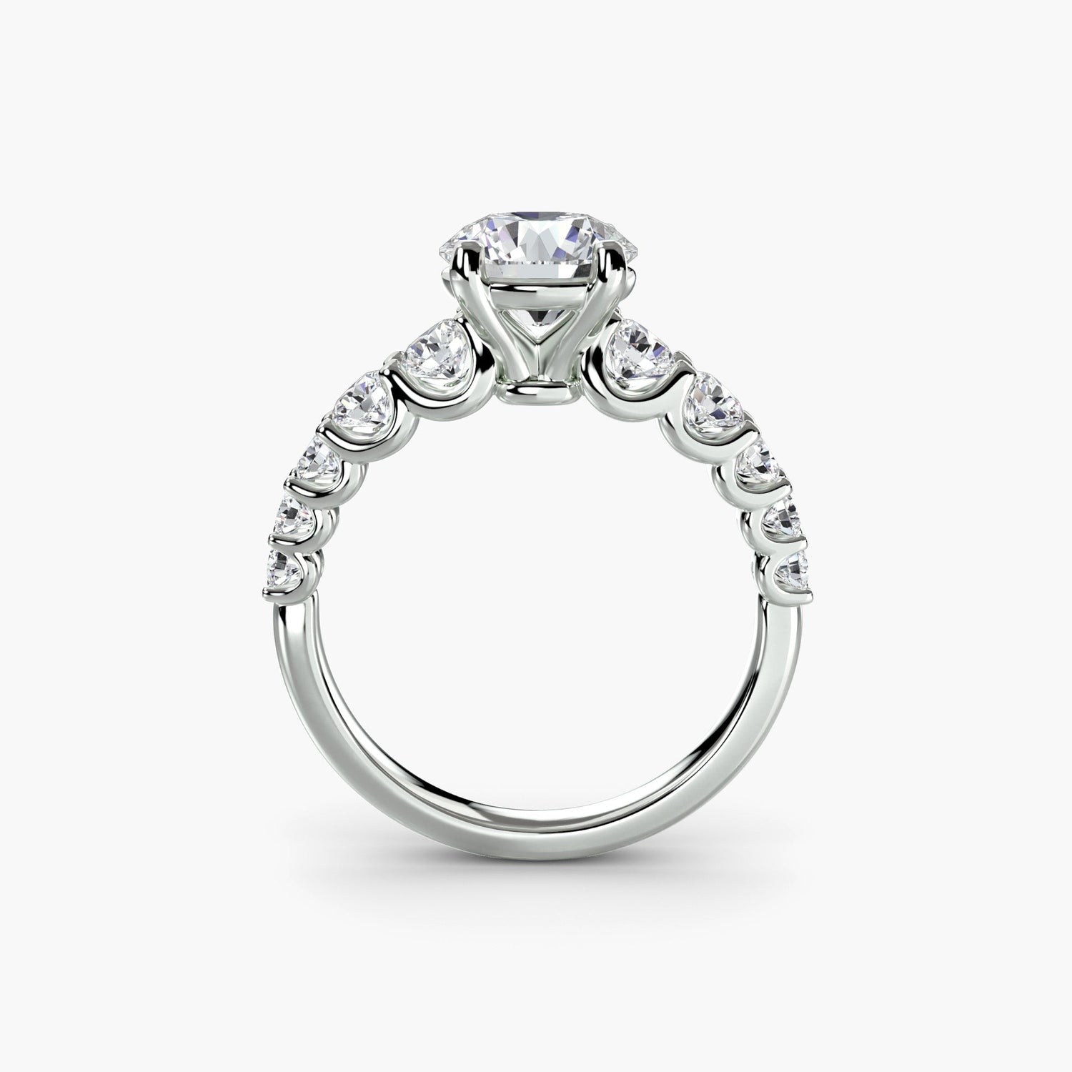 Natural Brilliant Diamond Setting – front view