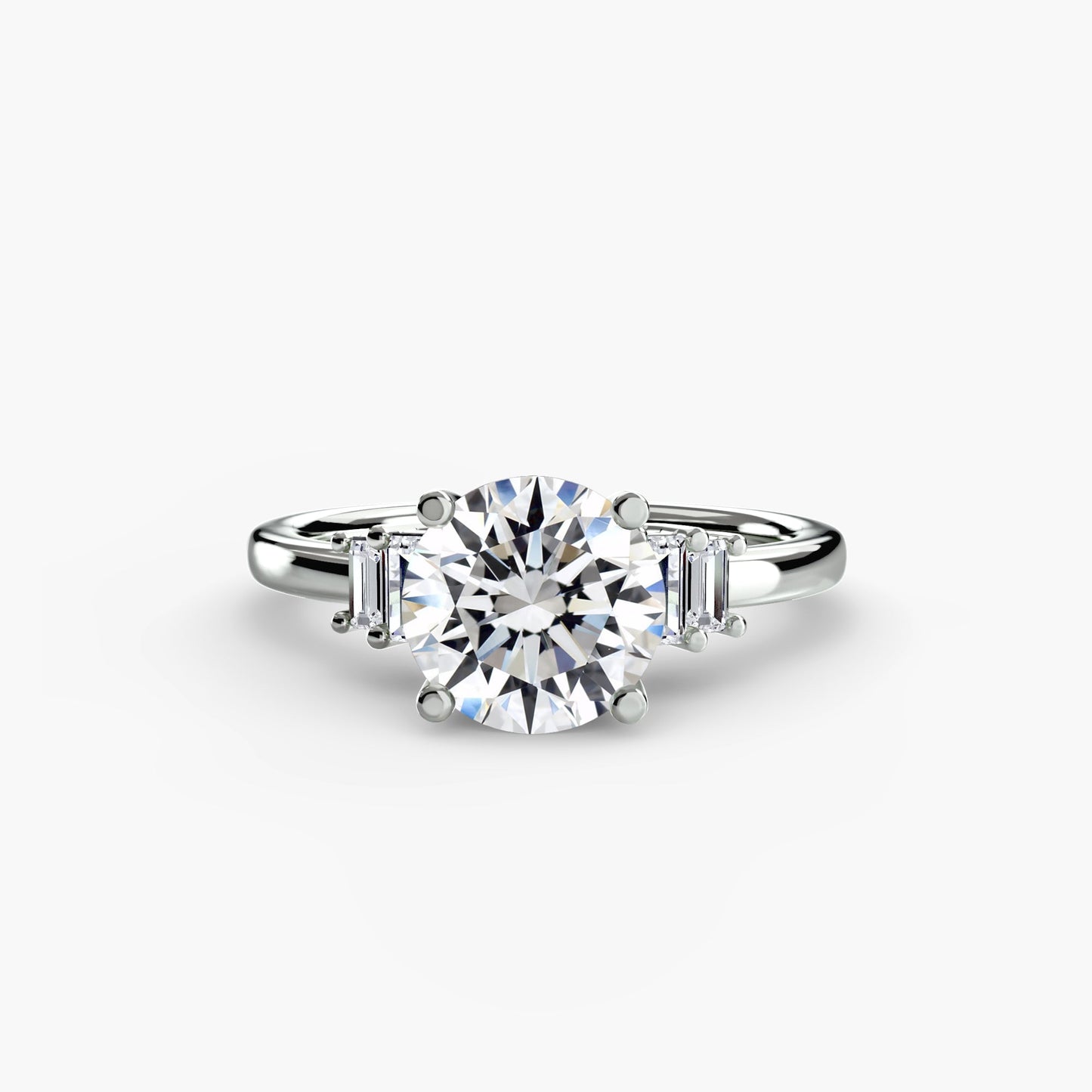 Earth-Mined Diamond Setting – main view