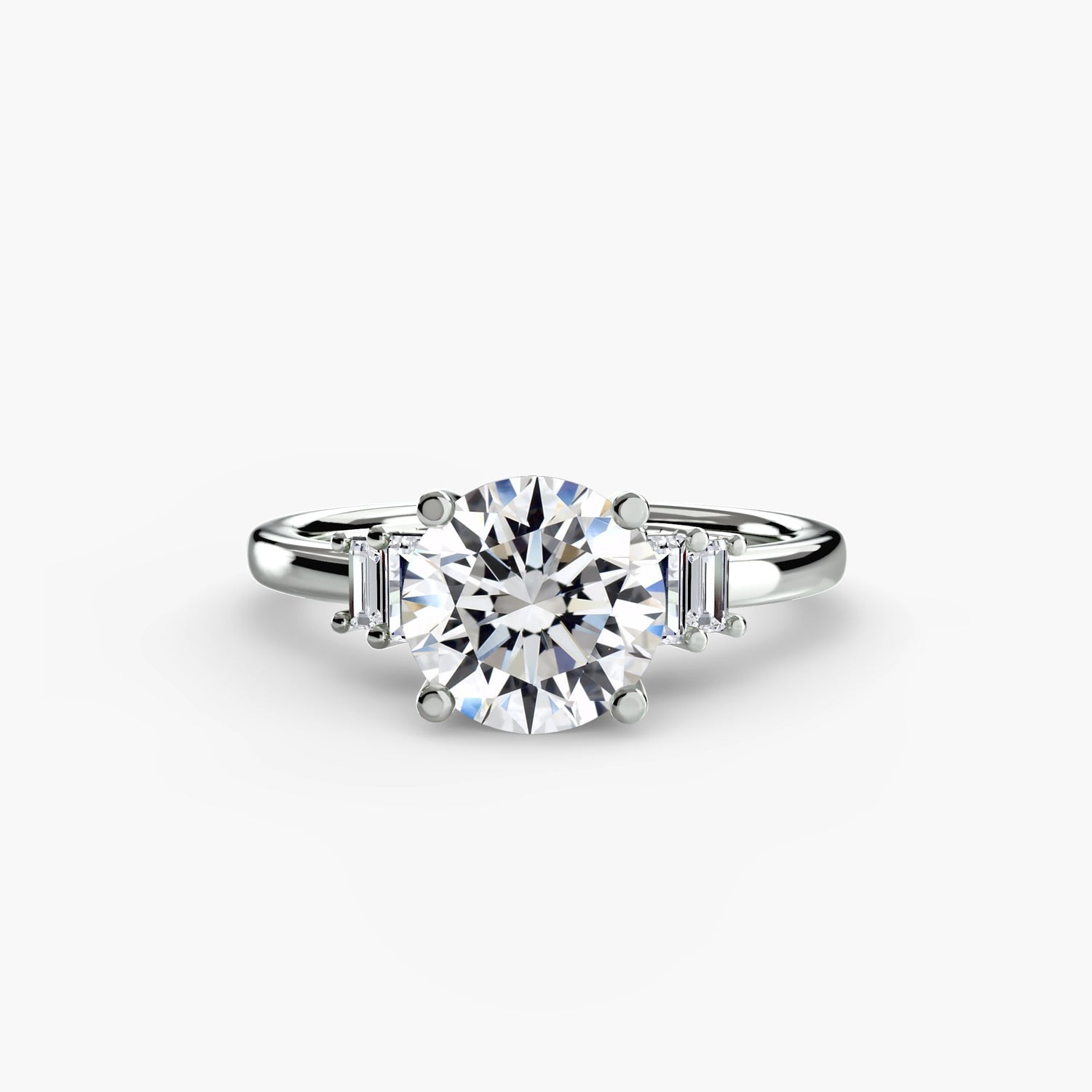 Earth-Mined Diamond Setting – main view