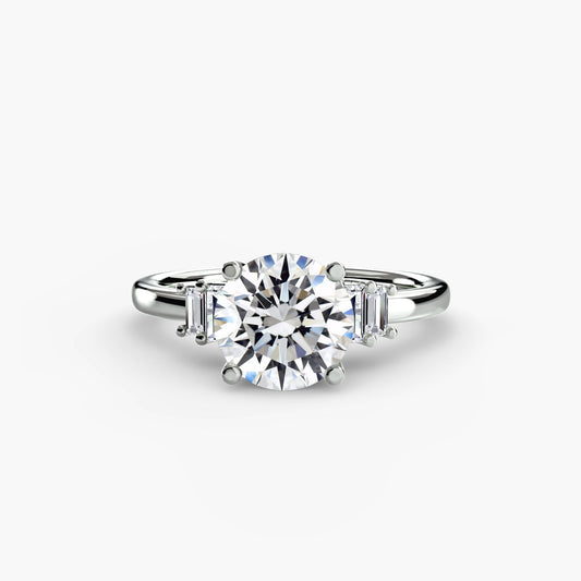Earth-Mined Diamond Setting – main view