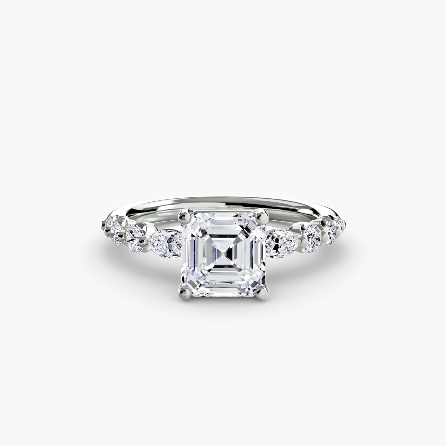 Setting Gold with Brilliant Diamond – close-up