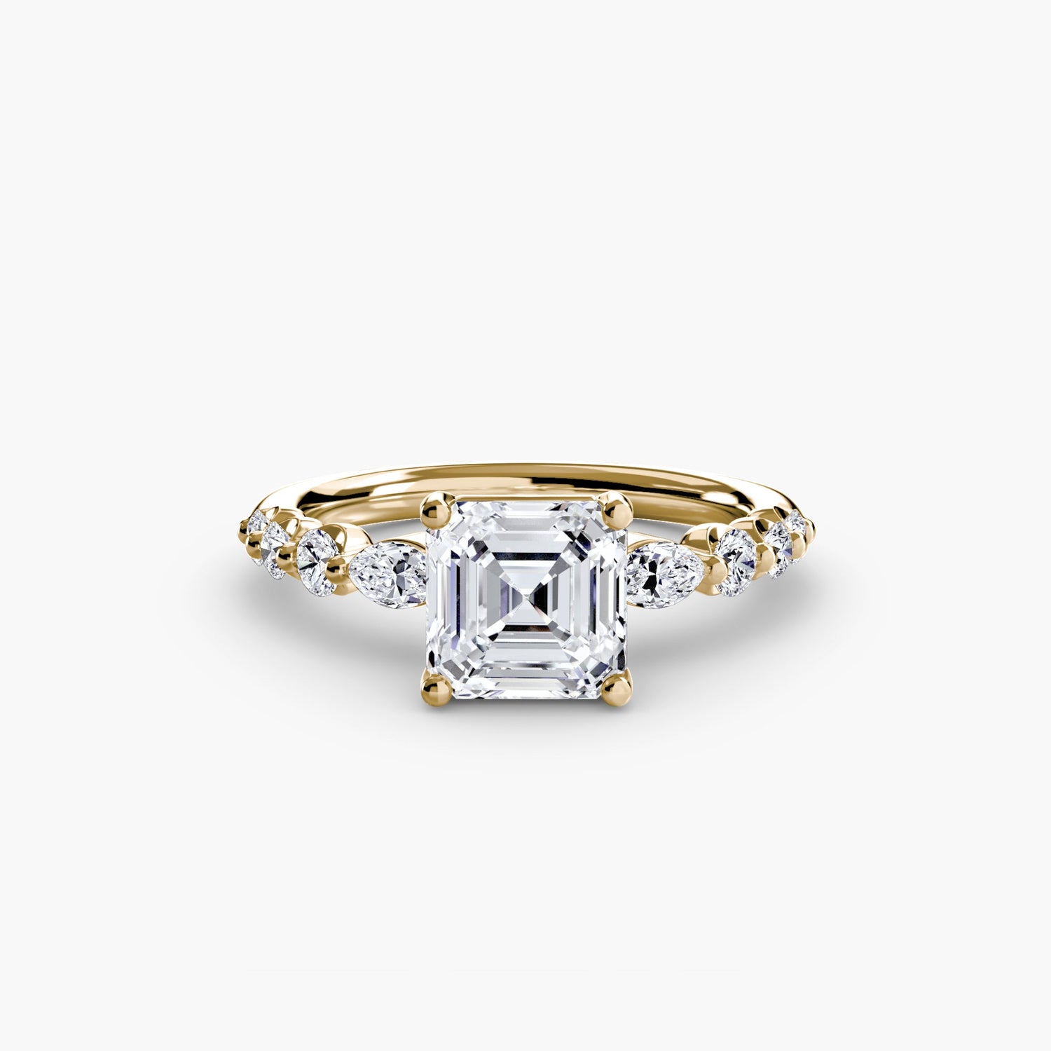 Brilliant Diamond Setting 0.29-ct Gold – close-up