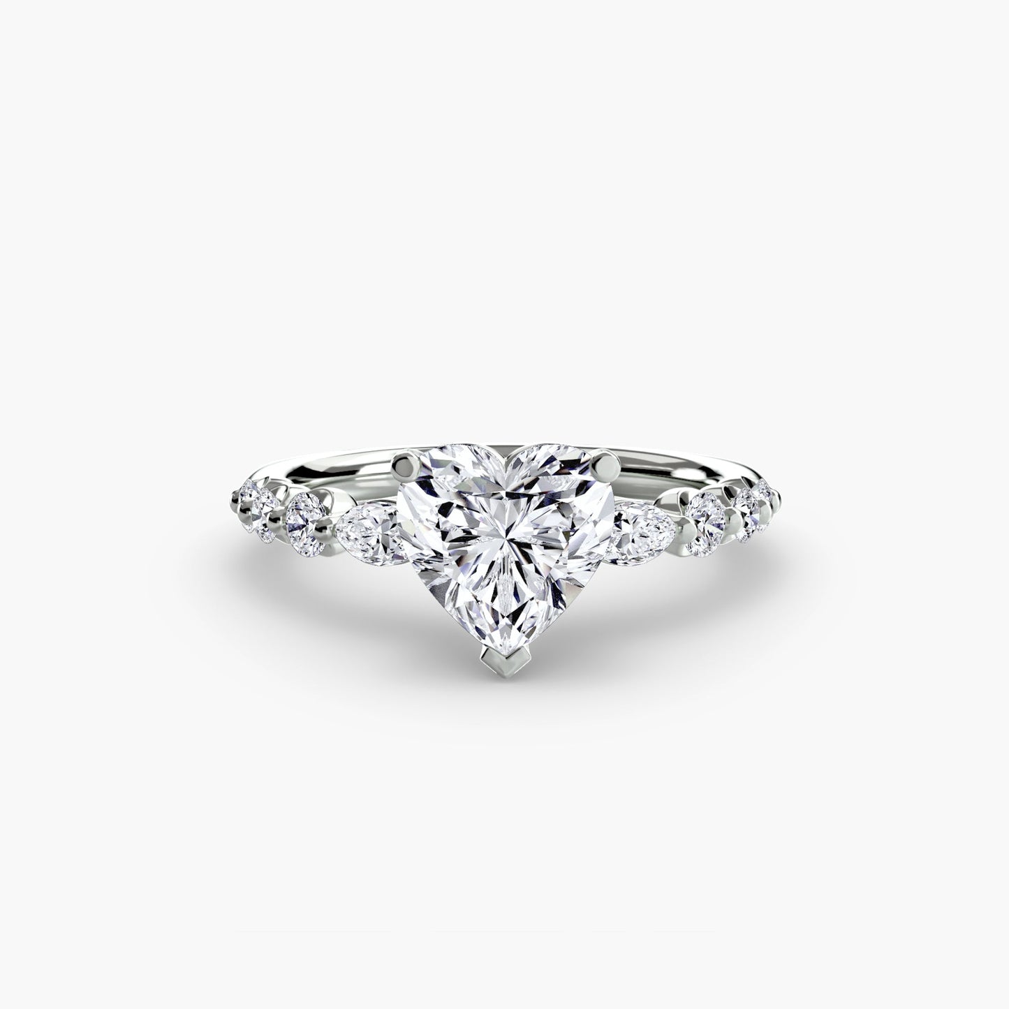 Brilliant Diamond Setting 0.29-ct Gold – detail view