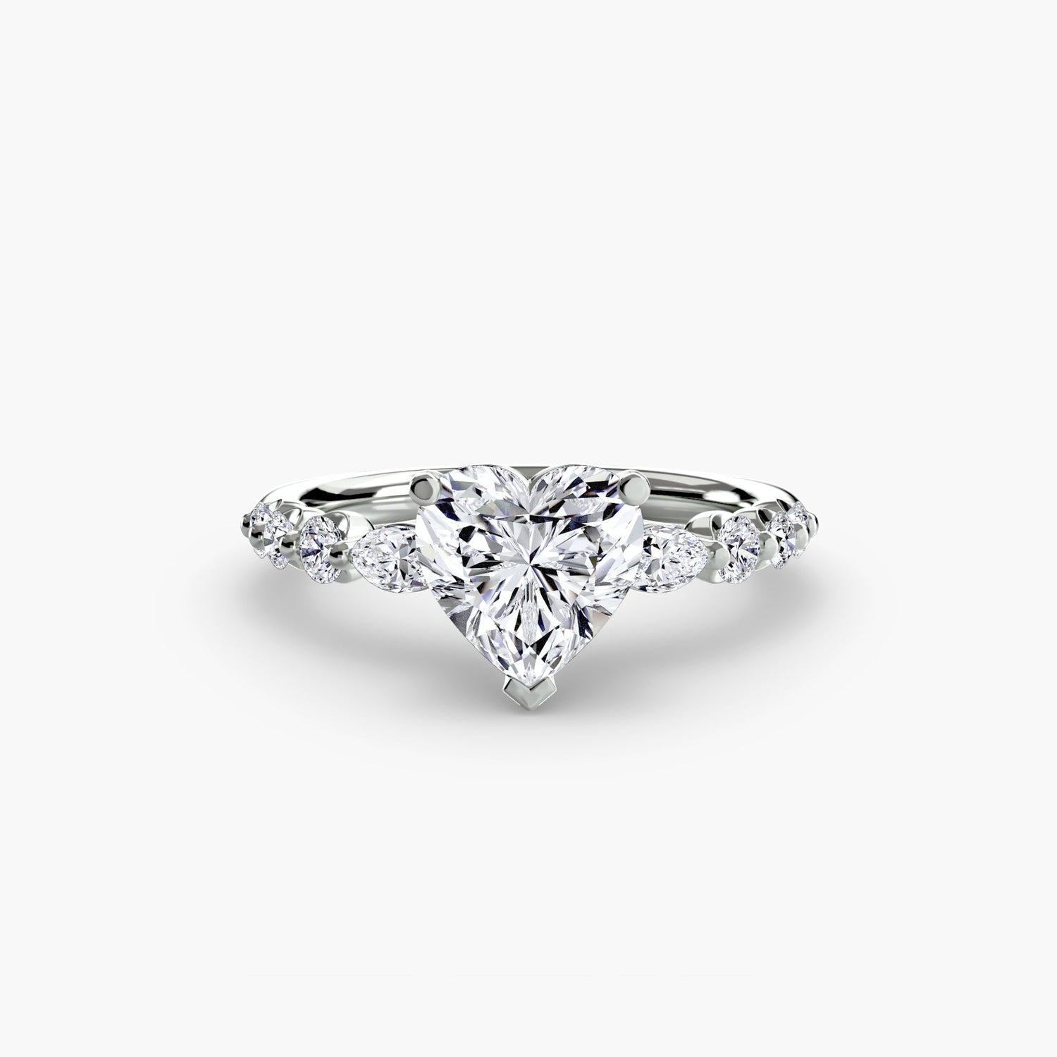 Brilliant Diamond Setting 0.29-ct Gold – detail view